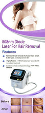 Load image into Gallery viewer, 808 nm Diode Laser for Hair Removal